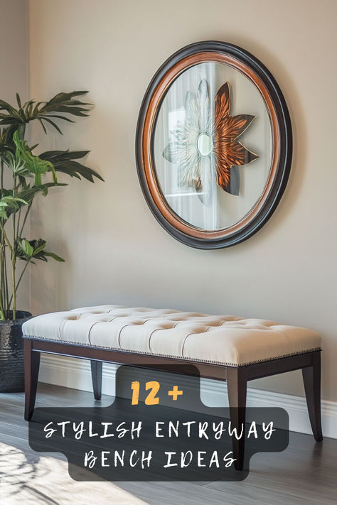 Looking to upgrade your entryway? These 11 stylish bench ideas will add both function and charm to your space. From modern to rustic designs, click now to discover the perfect inspiration! 🪑✨ #EntrywayBench #HomeDecorIdeas #InteriorInspo #FunctionalDesign #ChicSpaces #HomeStyling #ModernEntryway Entryway Seating Ideas, Foyer Bench Ideas Entry Ways, Entry Benches, Entryway Seating, Entryway Designs, Bench Entryway, Seating Ideas, Hallway Bench, Entry Bench