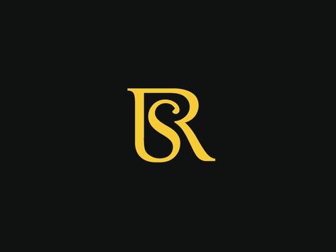 RS Monogram by Alfrey Davilla | vaneltia on Dribbble Rs Monogram, Letter R Tattoo, Sr Logo, Hand Tattoos For Girls, Visual Illusion, 3d Art Drawing, Background Designs, Hand Pic, Tattoos For Girls