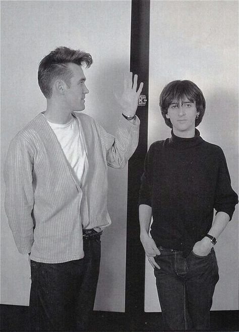 Morrissey & Marr Morrissey And Johnny Marr, British Bands, Andy Rourke, Mike Joyce, Garage Punk, The Smiths Morrissey, How Soon Is Now, Johnny Marr, The Queen Is Dead