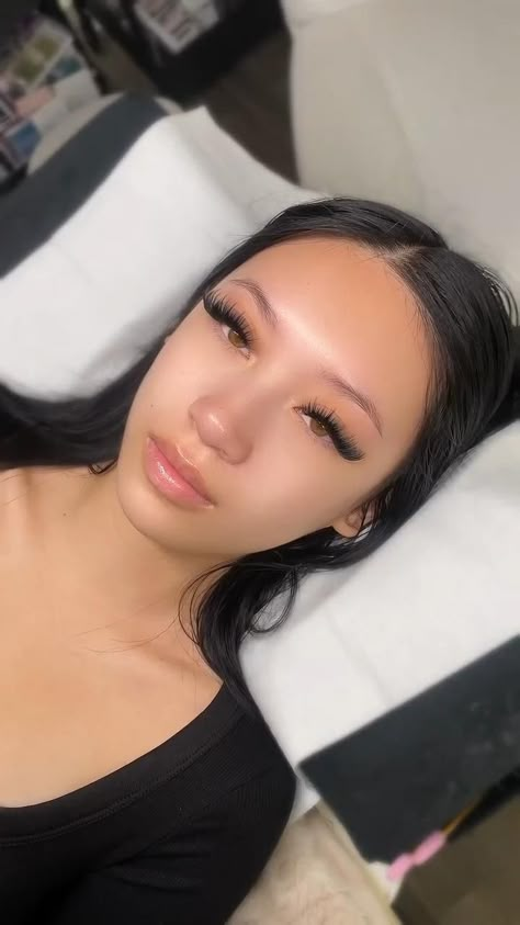 𝘸𝘪𝘴𝘱𝘺 𝘤𝘢𝘵 𝘦𝘺𝘦 We wanna show you off 😍✨ - Lii Lash Cateye Volume Lash Extensions, Long Cateye Eyelashes Extensions, Spike Cat Eye Lash Extensions, Wet Lash Cat Eye, Cateye Eyelashes Extensions Volume, Volume Cateye Extensions, Short Volume Cat Eye Lash Extensions, Mega Cat Eye Lash Extensions, Wispy Volume Cat Eye Lash Extensions