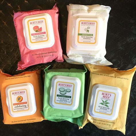 How to Get the Most from Burt's Bees Face Cleansing Towelettes #spon #crueltyfree | My Beauty Bunny Koleksi Makeup, Face Cleansing, Cleansing Face, Facial Exfoliator, My Beauty, Burt's Bees, Burts Bees, Facial Cleansing, Skin Care Essentials