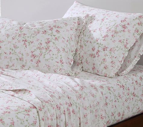 Shabby Chic Sheets, Apartment In New York, Pink Comforter, Microfiber Bed Sheets, Cotton Bedding Set, Organic Cotton Bedding, King Sheets, Queen Sheets, Cute Coquette