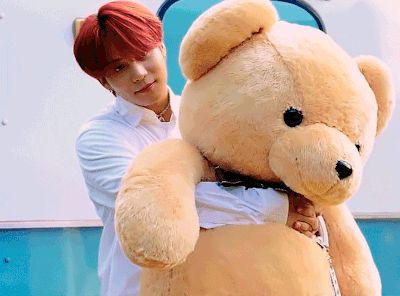 Jongho Gif, Choi Jong-ho, Cute Gif, Teddy Bear, Gif, Animals