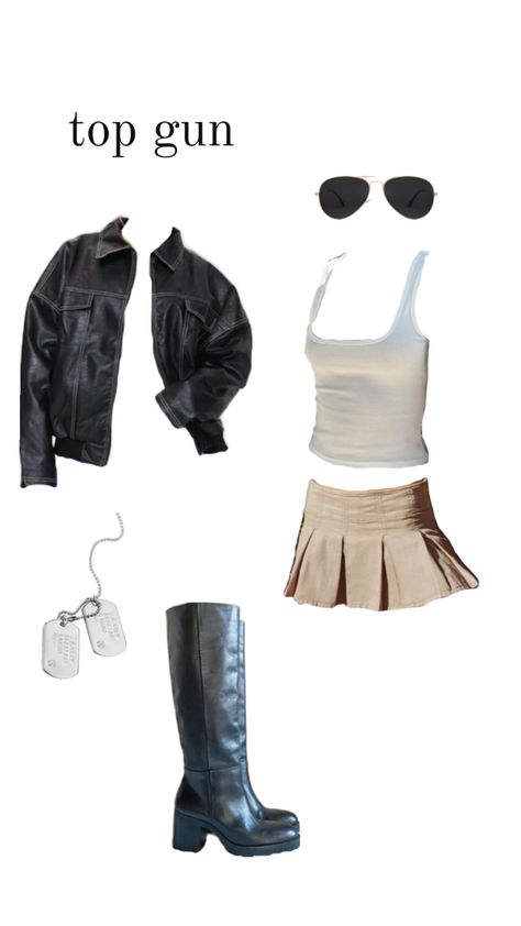 top gun halloween costume inspiration Movie Halloween Costume, Outfit College, Costume Inspo, Inspiration Fashion, Fashion Outfit, Halloween Costume, Rooster, Halloween Costumes, University