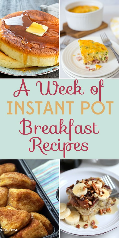 Instant Pot Breakfast Recipes, Instant Pot Breakfast, Low Carb Breakfast Recipes, Easy Instant Pot Recipes, Instant Pot Dinner Recipes, Instapot Recipes, Breakfast Items, Low Carb Breakfast, Instant Pot Pressure Cooker