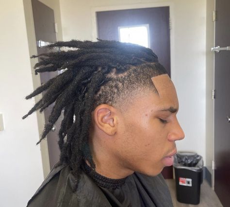 Temp Fade Locs, Temp Fade Dreads, Dreads Taper Fade, High Temp Fade, High Taper Dreads, Temp Fade With Dreads, Taper Dreads, Taper Fade With Dreads, Men’s Locs With Fade