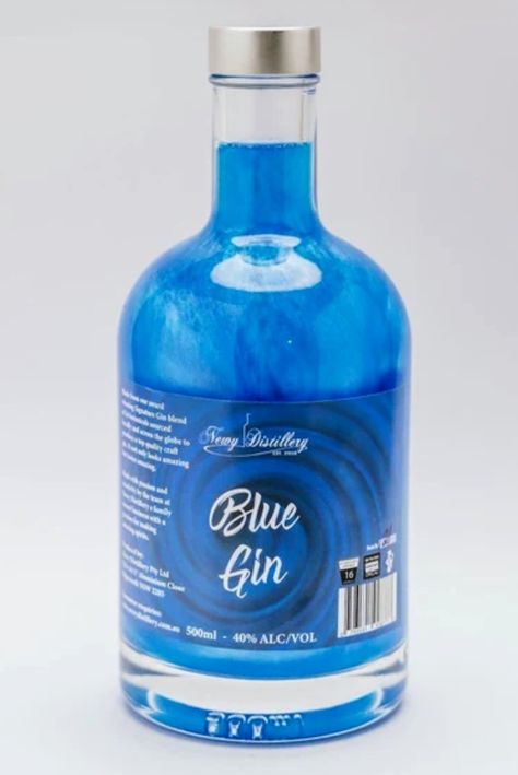 Blue Gin, Best Gin, White Spirit, Sparkle And Shine, Wine And Spirits, Ocean Blue, Blue Ocean, Vodka Bottle, Gin