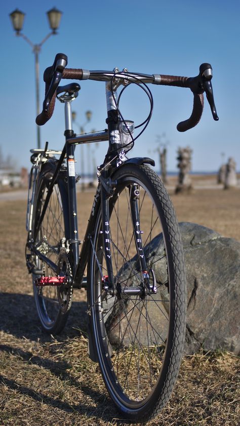 Surly Cross Check Gravel, Surly Long Haul Trucker, Surly Straggler, Surly Cross Check, Surly Bike, Surly Bikes, Dark Heaven, Touring Bicycles, Urban Bicycle