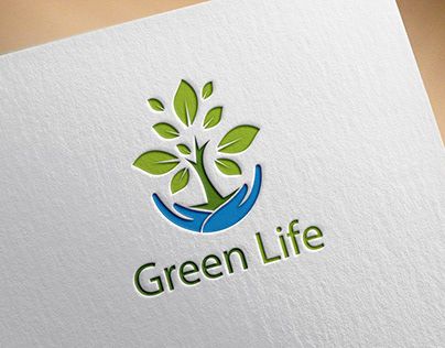 Check out new work on my @Behance profile: "LOGO DESIGN" http://be.net/gallery/88197921/LOGO-DESIGN Go Green Logo Design, Unique Logo Design Creative, Life Logo Design, Green Logo Design, Me Logo, Design Flyers, Profile Logo, Lab Logo, Flyers Design