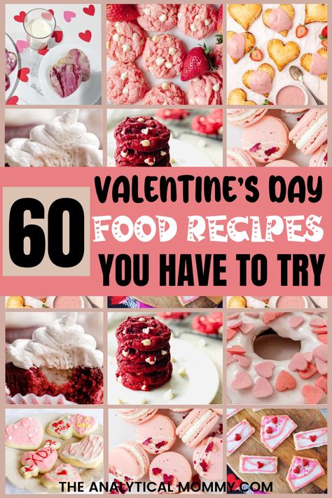 From romantic dinner ideas for two to fun Valentine’s Day party food, this list of over 60 irresistible and easy Valentine’s Day food recipes has something for everyone! Whether you’re looking for kid-friendly treats or decadent desserts, you’ll find plenty of delicious options that will make your Valentine’s Day celebration one to remember. Valentines Treats To Make With Kids, Valentine Tea Party Food, Galentines Dinner Menu Ideas, Valentines Themed Food Dinner Parties, Valentines Finger Food, Valentines Day Meals Families Fun, Galentines Party Food Ideas Savory, Valentines Food Ideas Party, Valentine’s Day Desserts To Sell