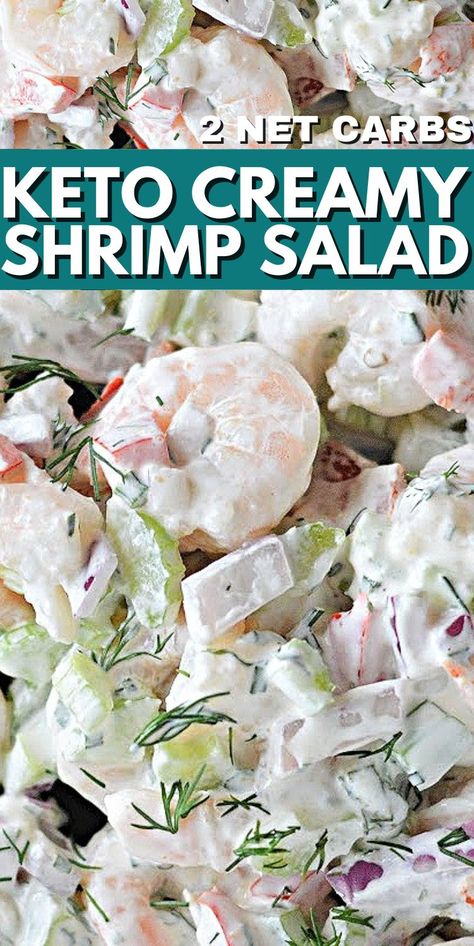 Creamy Shrimp Salad Recipes, Keto Cold Salads, Keto Cold Dinner Ideas, Low Carb Seafood Salad, Keto Cold Salad Recipes, Inspired Taste Shrimp Salad, Spicy Shrimp Salad Recipes, Bay Shrimp Salad Recipes, Keto Shrimp Appetizers