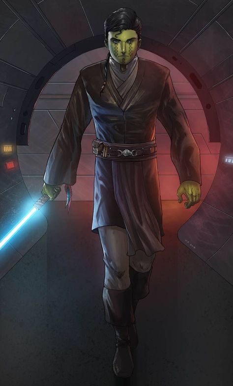 Jedi Oc Art, Jedi Oc, Original Character Art, High Republic, Jedi Art, Star Wars Species, Star Wars Characters Pictures, Jedi Order, Star Wars Concept Art