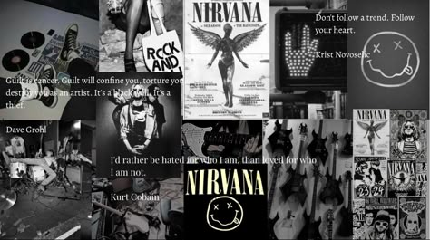 Nirvana Aesthetic Wallpaper Laptop, Laptop Wallpaper Rock Aesthetic, Vintage Music Aesthetic Wallpaper Laptop, Nirvana Computer Wallpaper, Nirvana Desktop Wallpaper, Rock Desktop Wallpaper, Nirvana Laptop Wallpaper, Laptop Wallapers Asthetic, Grunge Laptop Wallpaper Aesthetic