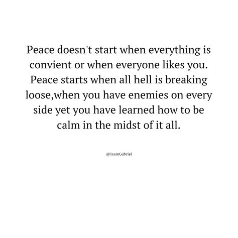 What peace really is. Peace Aesthetic Quotes, Peace Within Yourself Quotes, Quotes About Peace, Quotes On Peace, Peace Of Mind Quotes, Inner Peace Quotes, Twenty Twenty, Breaking Free, Peace Quotes