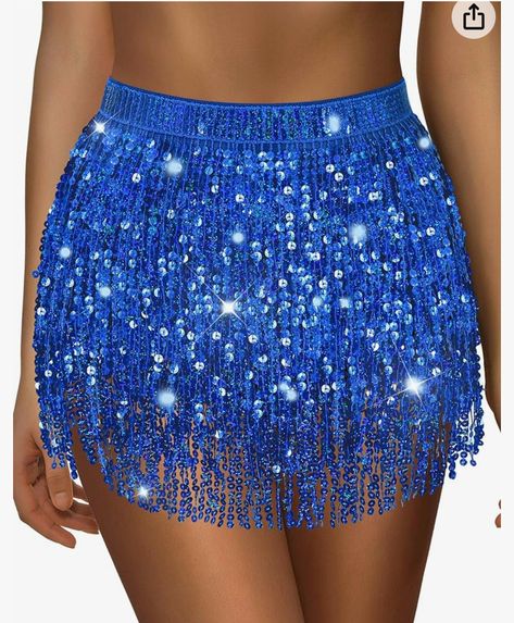 Sequin Tassel Skirt, Cowgirl Skirt, Silver Sequin Skirt, Glitter Skirt, Belly Dance Skirt, Sparkly Skirt, Strapless Shirt, Glitters Skirt, Hip Scarf