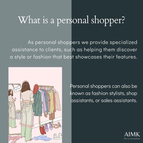 Who is a personal shopper? As personal shoppers AIMK provides specialized assistance to clients, such as helping them discover style or fashion that best showcases their features. Personal Stylist Services, Personal Shopper Business, Errand Business, Fashion Consultant Stylists, Fashion Psychology, Personal Fashion Stylist, Bridal Tips, Branding Inspo, Fashion Designing