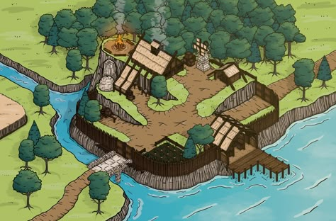 Valheim Fortress, Valheim Crafting Area, Valheim House Ideas, Valheim Builds, Old House Design, Viking House, Fantasy City Map, Tabletop Rpg Maps, Ark Survival Evolved