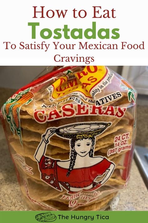 Growing up in southern California, I ate a lot of tostadas whenever I would go over to my friends' houses to play. However, I can remember the first time I was handed a Mexican tostada. I did not know how to eat them! My friend's mom did not provide me with any utensils. In this guide, you will learn how to eat tostadas and how to make them, too! Check it out to learn more! Recipes Using Corn Tostadas, How To Use Tostada Shells, Recipes Using Tostadas, What To Make With Tostada Shells, Recipes With Tostada Shells, Recipes Using Tostada Shells, Tostada Shell Recipes, How To Make Tostadas, Mexican Tostada Recipes