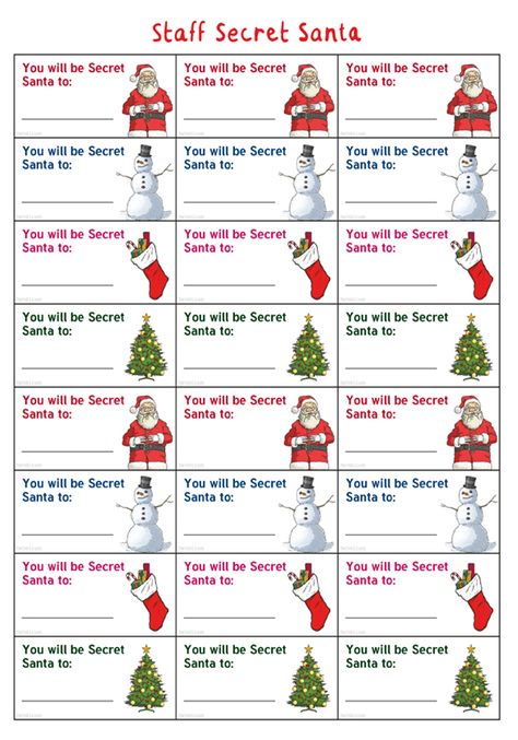 Work Place Secret Santa Ideas, Office Christmas Gifts Coworkers Secret Santa, Secret Santa Games For Work, How To Do Secret Santa At Work, Christmas Secret Santa Ideas Work, Secret Santa Office Ideas, Secret Santa Name Drawing Ideas, Work Secret Santa Questions, Secret Santa For Coworkers