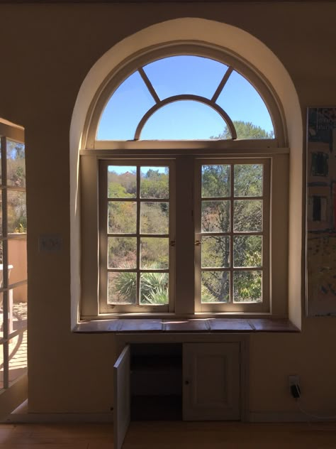 Arch Glass Window, Arc Window, Barn Exterior, Round Windows, First Home Ideas, Burglar Proof, Furniture Dressing Table, Film Shoot, Square Windows