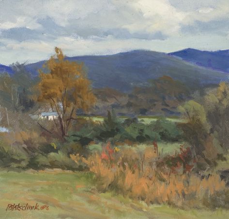 喬治亞山（Plein Air） - John Pototschnik Fine Art Andy Thomas, Artist Interview, Fine Art Gallery, Still Life Painting, Miniature Painting, Art Education, Painting Techniques, Trees To Plant, Plein Air