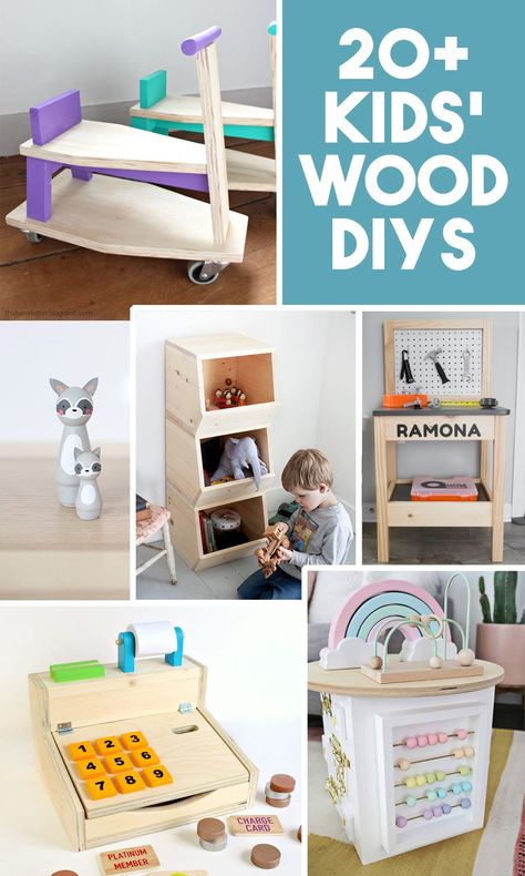 Kids Woodworking Projects, Perlengkapan Bayi Diy, Kids Workbench, Diy Kids Table, Wooden Toys Diy, Diy Kids Furniture, Diy Montessori, Wood Projects For Kids, Wooden Signs Diy