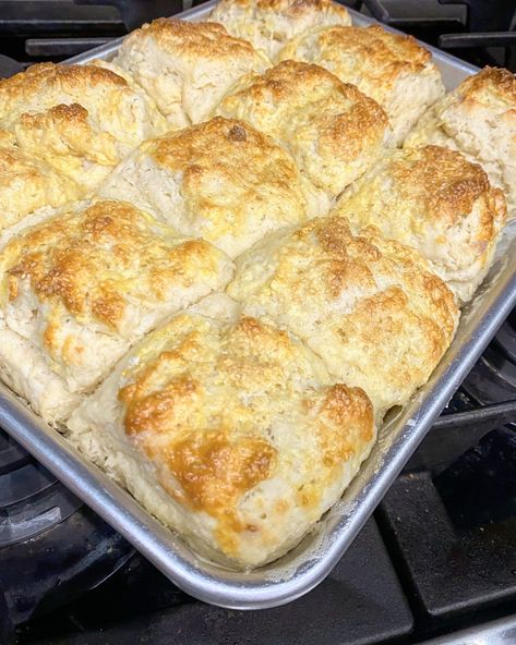 The Biggest Fattest Fluffiest All Butter Biscuits, Big Fluffy Biscuit Recipe, Amish Buttermilk Biscuits, Buttermilk Yeast Biscuits, Square Buttermilk Biscuits, Large Biscuit Recipe, Light Fluffy Biscuits, Best Fluffy Biscuits, Giant Biscuit Recipe