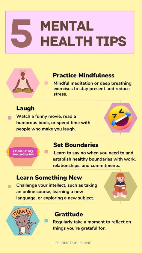 Good mental self-care is crucial for maintaining overall well-being and managing stress. Here are some activities you can consider for mental self-care. //Mental Health Tips //Good Mental Health //Self Care Tips For Maintaining Mental Health, Things To Do For Mental Health, Infographics Mental Health, Infographic About Mental Health, Tips For Mental Health, Keystone Habits, Sharp Mind, Health Images, Better Mental Health