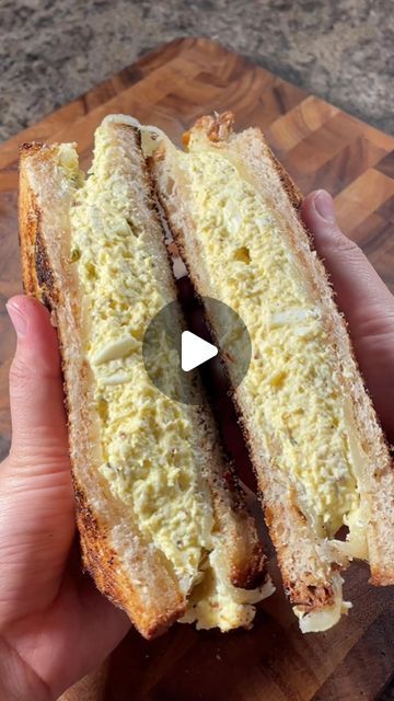 Tasty on Instagram: "Grated egg salad is a simple yet flavorful dish made by grating hard-boiled eggs and mixing them with mayonnaise, mustard, and seasonings. This creamy and textured salad can be used as a sandwich filling or a side dish! Find the recipe in our link in bio" Yummy Sandwiches, Egg Salad Sandwich, Yum Recipes, Egg Salad Sandwiches, Sandwich Fillings, Food Accessories, Recipe Videos, Appetizer Salads, Egg Salad