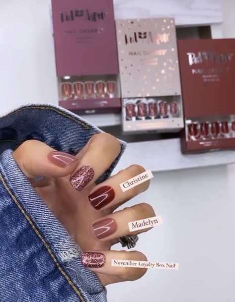 Mixed Mani, Red Aspen Pop Up Graphic, Red Aspen Nail Dash Combos Summer, Red Aspen Nail Dash Combos 2024, Red Aspen Nail Dash Combos Fall 2022, Nail Dashes Red Aspen Combo, Red Aspen Nails Combo, Red Aspen Mixed Mani, Nail Dash Combos