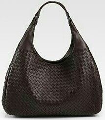 Leather Hobo Handbags, Unique Handbag, My Style Bags, Brown Leather Handbags, Brown Leather Shoulder Bag, Bottega Veneta Intrecciato, Classic Handbags, Cheap Bags, Brown Shoulder Bag