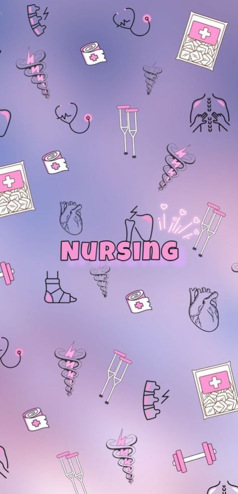 #wallpaper #nursing #nurseryideas #iphonewallpapers Nurse Screensaver, Nursing Desktop Wallpaper, Nursing School Wallpaper, Nursing Wallpaper Aesthetic, Future Nurse Wallpaper, Wallpaper Nursing, Nurse Aesthetic Wallpaper, Nursing Students Wallpaper, Nurse Wallpaper