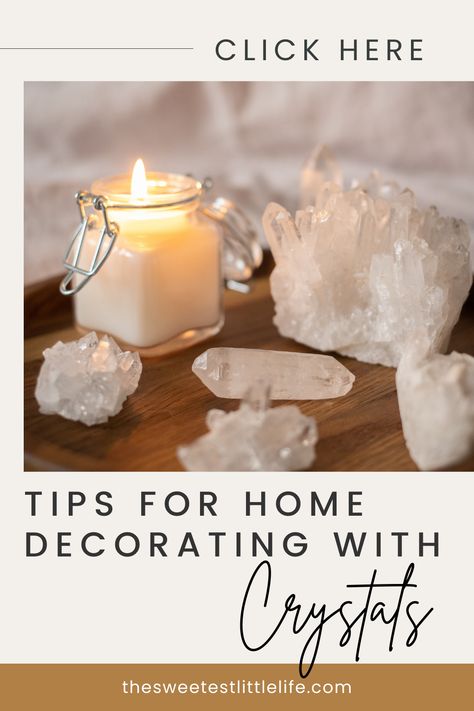 Feng Shui Dicas, Yoga Sanctuary, Crystals In The Home, How To Protect Yourself, Crystal Decor, Sacred Space, Soy Wax Candles, Decorating Tips, Energy Healing