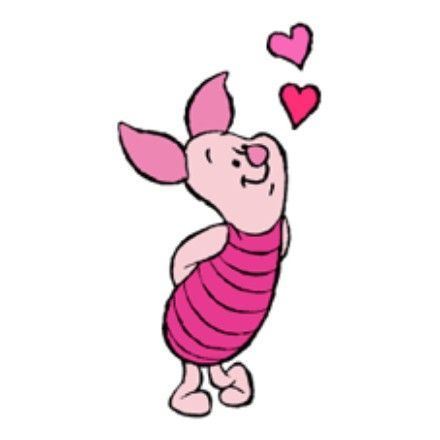 Piglet Aesthetic, Piglet Tattoo, Piglet Drawing, Piglet Face, Winnie The Pooh Tattoos, Piglet Winnie The Pooh, Pink Drawing, Disney Clipart, Cute Piglets