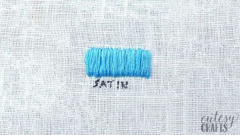 how to do a satin stitch Embroidery Satin Stitch Tutorials, Fuzzy Embroidery Stitch, How To Do A Satin Stitch Hand Embroidery, Satin Stitch Embroidery Letters, Embroidery Satin Stitch Letters, Long And Short Stitch, Heating Pads, Basic Hand Embroidery Stitches, Embroidery Crafts