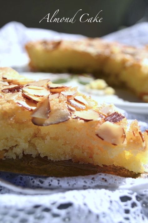 Flourless Almond Cake, Almond Flour Cakes, Italian Cakes, Almond Cake Recipe, Coconut Cake Recipe, Pear Cake, Italian Cake, Baking Desserts, Almond Cake