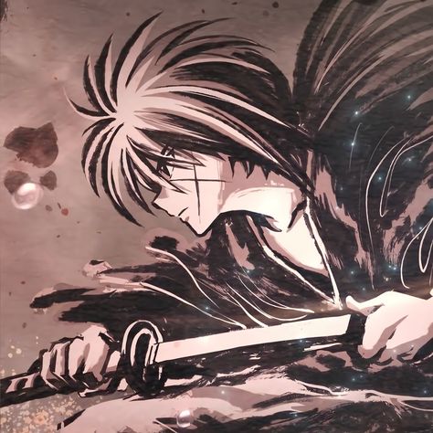 Ronin Kenshin, Kenshin Himura Manga, Himura Kenshin Icon, Kenshin Himura Wallpapers, Rurouni Kenshin Icon, Kenshin Himura Icons, Kenshin Le Vagabond, Himura Kenshin, Rurôni Kenshin