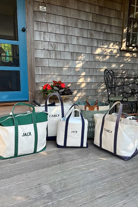 Nantucket Bachelorette, Llbean Tote, Ll Bean Tote Bag, L L Bean Tote, Tote Bag Photoshoot, Ll Bean Boat And Tote, Creative Gifts Ideas, 2023 Handbags, Preppy Tote Bags