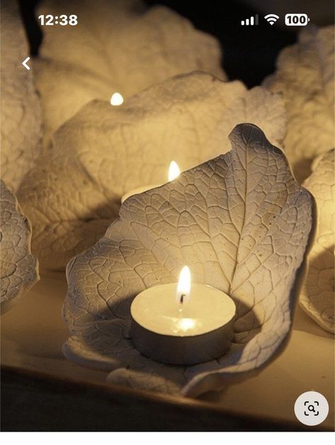 Clay Candle Holders, Hanging Craft Ideas, Garden Houses, Clay Candle, Diy Air Dry Clay, Hanging Craft, Pottery Handbuilding, Diy Ceramic, Clay Crafts Air Dry