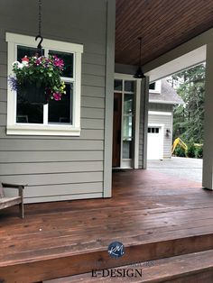 Benjamin Moore Rockport Gray, Rockport Gray, Deck Stain Colors, Warm Neutral Paint Colors, Exterior Gray Paint, Home Paint Color, Exterior House Colors Combinations, House Paint Color Combination, Craftsman Cottage