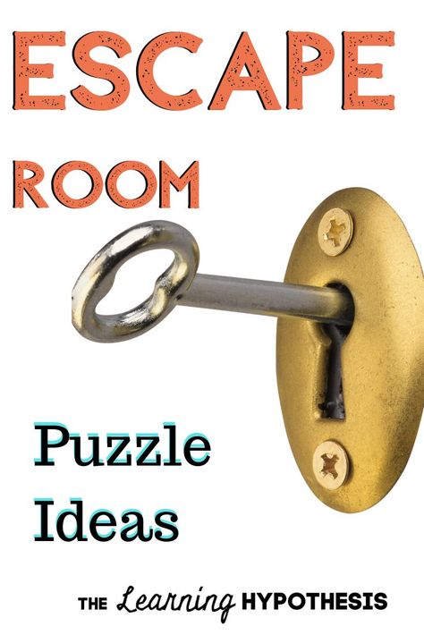 DIY Escape room puzzle ideas to get started for learning or fun! Use these to create your own escape rooms for kids. Great ideas for fun, parties, digital breakouts, or escape the classroom use. Escape Rooms For Kids, Escape Room Puzzle Ideas, Rooms For Kids, Happy Playlist, Escape The Classroom, Escape Room Diy, Diy Escape Room, Escape Puzzle, Puzzle Ideas