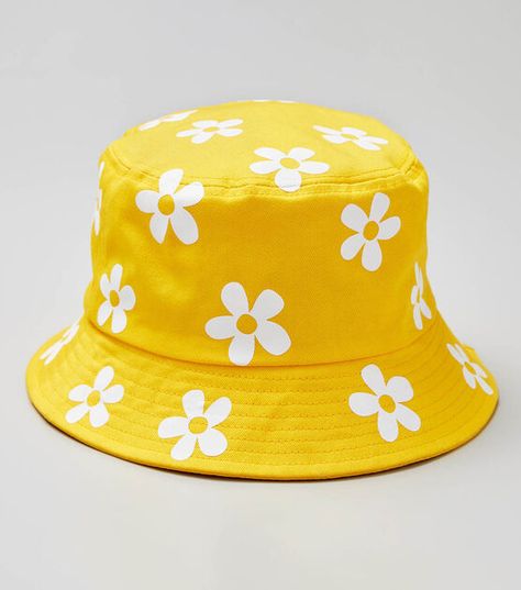 Bucket Hat Painting, Bucket Hat Diy, Diy Bucket Hat, Bucket Hat Ideas, Flower Bucket Hat, Floral Bucket Hat, Sewing Hats, Spring Fabric, Kids Fabric