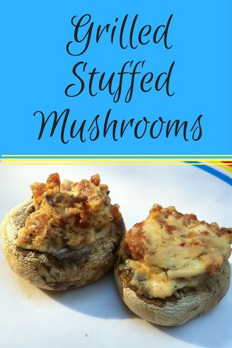 Grilled Stuffed Mushrooms Elf Cupcakes, Grilled Stuffed Mushrooms, Mushrooms Grilled, Cook Out, Stuffed Mushroom, Appetizers For A Crowd, Crowd Pleasing Recipes, Thanksgiving Appetizers, Dinner Appetizers