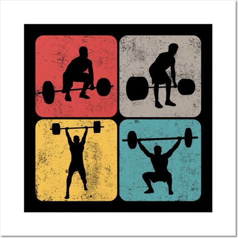 Weightlifting Weight Training Snatch Pushing - Weightlifting - Posters and Art Prints | TeePublic Crossfit Wallpaper, Crossfit Shirts, Gym Wallpaper, Streetwear Ideas, Gym Poster, Gym Interior, Gym Art, Adidas Zx Flux, Gym Tees