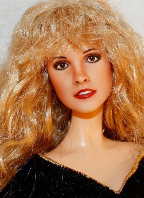 Stevie Nicks Barbie. Welsh Witch, Buckingham Nicks, Witch Fairy, Ancient Queen, Lindsey Buckingham, Gold Dust Woman, Stevie Nicks Fleetwood Mac, Celebrity Dolls, The High Priestess