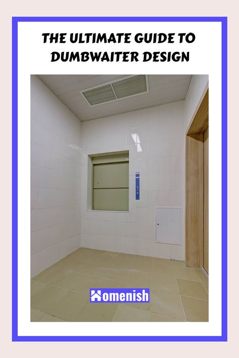 If you're looking for a way to add convenience and style to your kitchen, a dumbwaiter is a great option. Dumbwaiters can be used to transport food, dishes, and other items between different levels of your home, making it easy to get what you need without having to climb stairs. In this article, we will discuss the different types of dumbwaiters available, as well as some tips for choosing the right one for your home. Laundry Dumbwaiter, Dumbwaiter Design, Home Making, Split Level House, Carpentry Tools, Level Homes, Split Level, Home Upgrades, Mountain Home