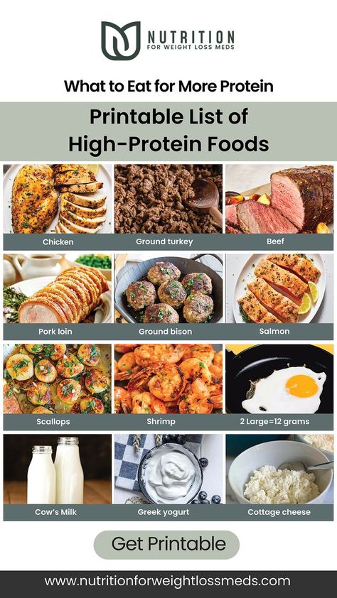 A balanced diet with adequate protein, combined with regular physical activity, can significantly enhance your health and well-being. Remember, every small step you take towards incorporating protein-rich foods into your meals and snacks contributes positively to your overall nutrition. How To Eat More Protein, Protein Chart, Vegan Cheese Substitute, High Protein Foods List, Protein Foods List, High Protein Vegetables, Food To Gain Muscle, Protein Packed Meals, High Protein Low Carb Recipes