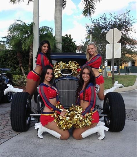 Florida Panthers cheerleaders, promotional appearance Panthers Cheerleaders, Florida Panthers, Cheerleading, Stroller, Baby Strollers, Florida