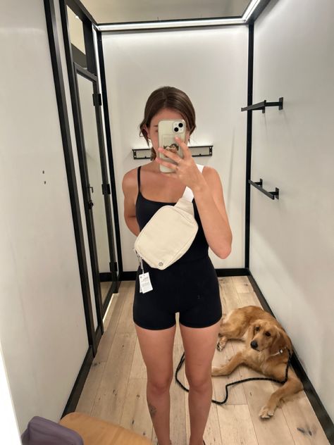 Lulu Lemon Crossbody Bag Outfit, Aritzia Romper Outfit, Lululemon Crossbody Bag Outfit, Lululemon Bag Outfit, Aritzia Romper, Lululemon Crossbody Bag, Aritzia Outfit, Crossbody Bag Outfit, Lululemon Bag