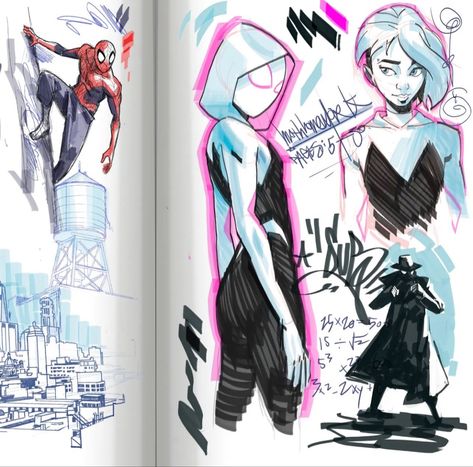 Miles Sketchbook, Image Spiderman, Spiderman Art Sketch, Spider Art, Spectacular Spider Man, Verse Art, Spiderman Comic, Sketchbook Pages, Arte Sketchbook